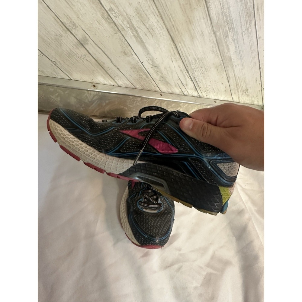 Brooks Adrenaline GTS 16 Women's Sz 8.5 B Medium Running Shoes Black Purple - Picture 4 of 10